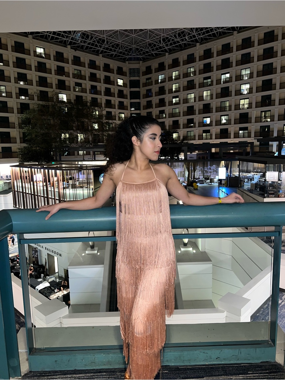 Pink Fringe Romper - Picture 8 of 8